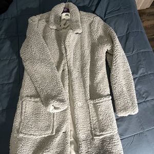 Long grey coat